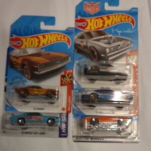 Mattel Hot Wheels Die-Cast Car MUSCLE CAR LOT Of 5